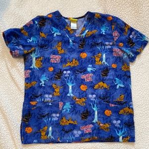 🎃Scooby Doo Scrub top